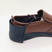 Driving shoe cover heel A practical brake car driving heel heel heel for men and women wear fine protection