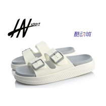 Li Ning new slippers 2021 summer couples lightweight non-slip trend sandals casual cool cool AGAQ001