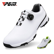 PGM golf shoes men's waterproof microfiber leather sneakers men's shoes knob shoelace anti-slip golf sneakers