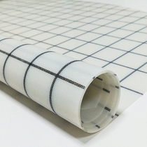 Plaid dining table Net red ins girls waterproof and oil-proof disposable coffee table desk plastic pad PVC soft glass