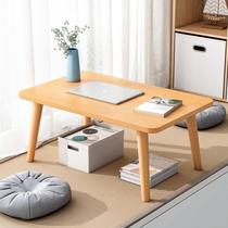 Nordic Floating Windows Small Tea Table Home Ground Table Bedroom Sitting short table Dining Room Table Window table Table Day Style Tatami Little Table