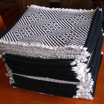 Mazha cloth face Maza sitting surface Mazza accessories bench face send needle and thread solid wood Maza stool accessories