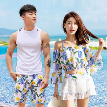 Li Ning swimsuit couple suit thin couple sexy couple seaside vacation beach bikini swimsuit