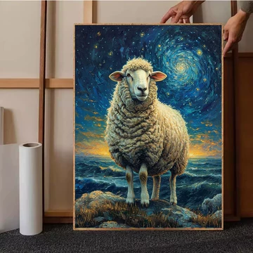 羊　油彩画 羊油画-羊油画促销价格、羊油画品牌- 淘宝