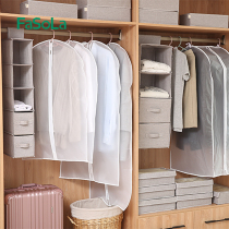FaSoLa quilt storage bag household clothes dust cover transparent hanging large waterproof and moisture-proof suit cover