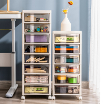 Office desk removable storage cabinet Plastic drawer storage cabinet Finishing locker Multi-layer storage box