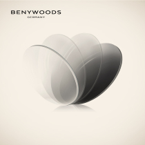 BENYWOODS gray anti-blue lens 1 56 1 61 1 67 Aspherical myopia customized optical lens