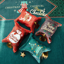 Nordic Christmas paper towel set ins red festive paper set creative tissue box living room toilet paper towel bag