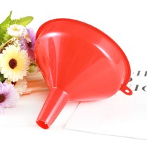 Household plastic large funnel Soy sauce vinegar liquid dispensing funnel Large diameter oil leakage wine leakage jug dispensing funnel