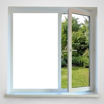 White opaque opaque film Bathroom window shading anti-peep privacy window paper full shading glass sticker