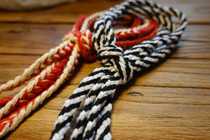 (Rope Control) Weaving Literature and Playing Color Cotton Thread 7mm 2 m a copy (single shot with freight)