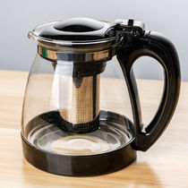 Glass teapot household high temperature water kettle flower teapot large capacity bubble teapot with filter tea maker tea set set set
