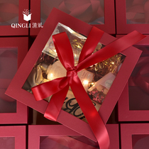 Valentines Day gift box wedding girlfriends hand gift gift box birthday Net Red large packaging empty box