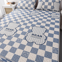 Ice-silk latex bed Ogasawara summer mat dust-proof bed cover single piece mattress protective sheath bed linen anti-slip fixing full bag