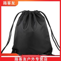 Basketball belt Basketball bag Basketball bag Pocket bag Training bag Student simple drawstring backpack bundle Football storage bag