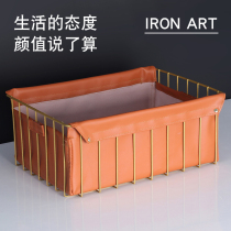 Storage basket basket basket desktop debris finishing storage basket home Bath clothing storage basket snack basket
