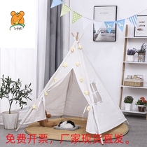 Childrens tent Indian indoor game House childrens toy game Princess house girl photo prop small tent