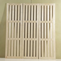 Customized full solid wood bed board 1 8 m 1 5 pine 1 2 m waist protection breathable row frame 1 35m hard paving board special price