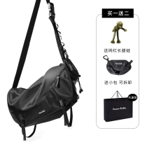 Shoulder Bag mens national tide shoulder bag function wind backpack Japanese messenger bag sports large capacity tooling bag women