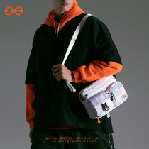 8 atheist new single shoulder bag sports backpack white casual bag Canvas Postbag Skew Satchel