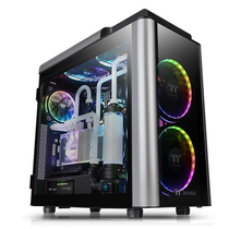 Tt Desktop computer water-cooled game console box Level 20 GT RGB Plus ARGB full tower side transparent glass