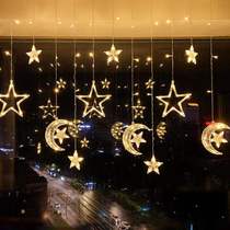 Led star lights small colorful lights flashing lights Full Star Birthday Scene Decorations Ambience Rooms Bedrooms arrangement