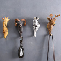Creative Doorway Entrance Door Entrance Doors Entrance Doors Key Containing Animals Hook Clothing Cap Hook Wall Hanging Wall Hanging Hanger Clothing Hook