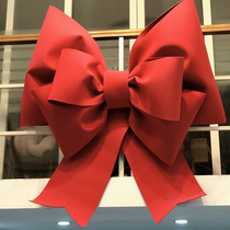 Net red color super large bow decoration EVA sponge foam material giant sponge paper DIY bow pendant