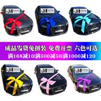 Dowry decoration flower exhibition hall layout car 4s shop delivery car bow decoration car bow decoration car show delivery bow