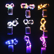 LED one meter light Birthday cake decoration accessories Tanabata Festival luminous string light beads Valentines Day Party dress-up supplies