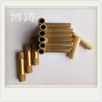 H59 reticulated brass tube straight pattern drawn flower copper tube 17*15 17*10 free precision cutting internal and external tapping