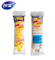 Miao Jie magic suction folding squeezed cotton mop head replacement head sponge head mop accessories