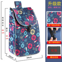 Thickened shopping cart vegetable cart bag trolley replacement bag cloth bag luggage trolley trolley bag (delivery floor)
