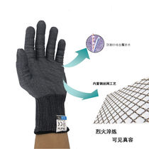 Anti-cutting gloves 5 level anti-cutting anti-stab and anti-stab anti-knife cutting kitchen cutting kitchen cut kitchen to work to kill the fish and catch the sea