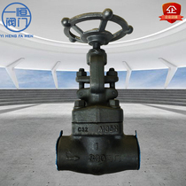 Forged steel gate valve globe valve Z J61H-800LB Socket welding steam high temperature and high pressure butt welding valve