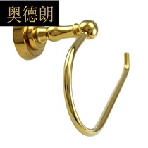 All copper golden towel ring golden bath towel ring golden bathroom pendant antique bathroom pendant towel ring gold ring