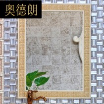 Alderan European art fine frame art antique decorative beauty mirror mercury mirror MJ