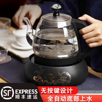 Pint Tao fully automatic chassis water electric kettle insulation integrated tea table tea special glass burning kettle