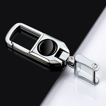 Mercedes-Benz keychain A- Class E-Class C- Class GLC le C200L GLA car key kit mens metal bright