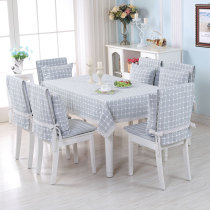 Dining chair cushion Cushion Suit All Season Universal Table Cloth Table Cloth Art Rectangular Home Cotton Linen Modern Minimalist Cover