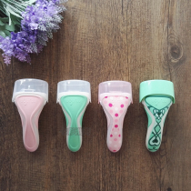 Shu Fu woman shaving knife blade shaving Intuition soap knife holder woman hair removal knife handle