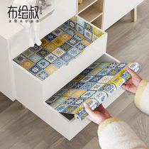 thick cabinet drawer sticker waterproof moistureproof home kitchen oil proof sticker self-adhesive renovating shoe cabinet pads