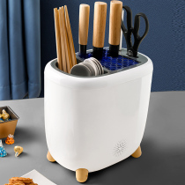 Chopsticks barrel disinfection machine intelligent cutting board drying knife holder kitchen supplies knife holder household small storage rack