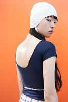  MOF stretch store swimming cap womens hot spring cap comfortable and stylish new three-dimensional flower swimming cap