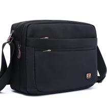 Men's bag Oxford cloth shoulder bag middle-aged men's bag dad messenger bag business casual crossbody backpack