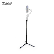 MAXCAM for dji dji Osmo Mobile Lingyundai OM5 4 4SE 3 aluminum alloy tripod extension rod extension stabilizer triangle bracket portable