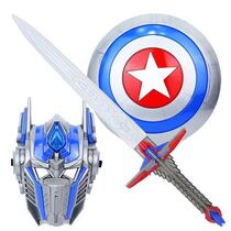 Childrens toy sword luminous colorful weapons Sword boy weapon simulation knife Optimus Prime Plastic birthday gift