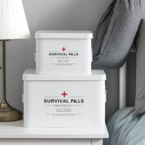 The Home Medicine Case Home Medicine Box Home Small Medicine Box Multilayer Special Large Capacity Finishing First Aid Box Containing Medical Box