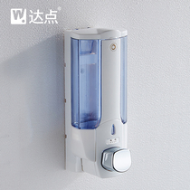 Hotel non-perforated soap dispenser hand sanitizer toilet wall-mounted Press Bottle shampoo shower gel box hanging wall