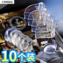 Corner soft bag plastic anti-collision corner dining table corner protection glass table anti-collision strip widened kitchen coffee table card